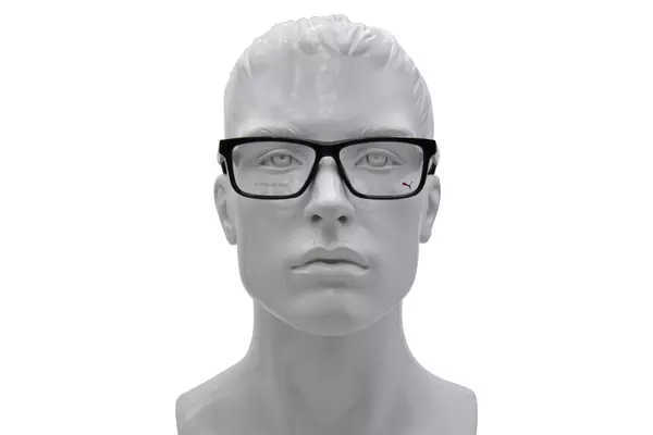  Puma PU0444O Eyeglasses Men's Full Rim Rectangle Shape 