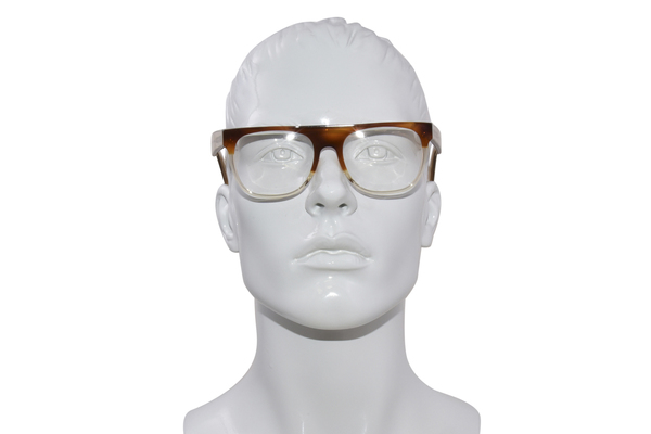  RetroSuperFuture Flat-Top Eyeglasses Full Rim Square Shape 