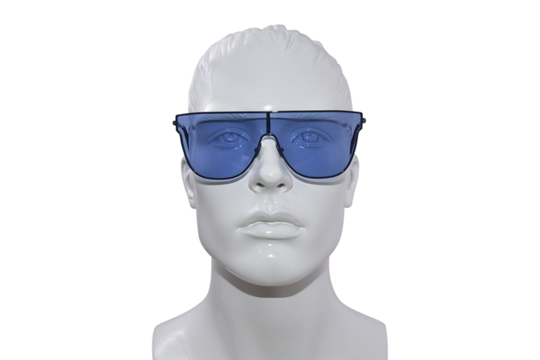  RetroSuperFuture Lenz-Flat-Top Sunglasses Shield 
