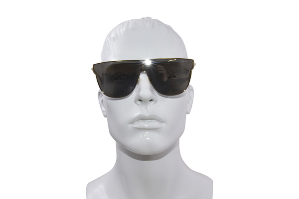  RetroSuperFuture Lenz-Flat-Top Sunglasses Shield 