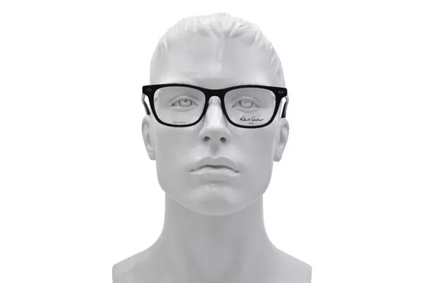  Robert Graham Samson Eyeglasses Men's Full Rim Rectangle Shape 