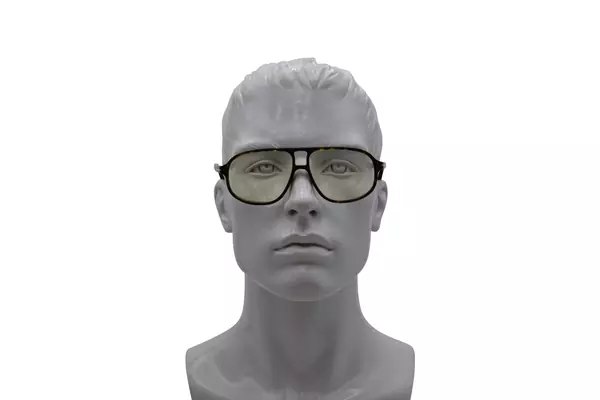  Tom Ford FT6082-B Eyeglasses Men's Full Rim Pilot 