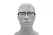 Cazal 6041 Eyeglasses Men's Full Rim Rectangle Shape