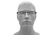 Champion CU CFIT200X Eyeglasses Men's Semi Rim Rectangle Shape