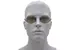 Diesel DL1004 Sunglasses Oval Shape Rimless Style