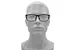 Emporio Armani EA3135F Eyeglasses Frame Men's Full Rim Pillow Shape