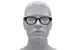 Eyevan 7285 361E Eyeglasses Full Rim Rectangle Shape
