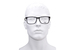 Fila VFI205 Eyeglasses Men's Full Rim Square Shape