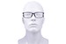 Flexon EP8014 Eyeglasses Men's Full Rim Rectangle Shape
