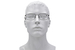 Flexon H6080 Eyeglasses Men's Full Rim Rectangle Shape