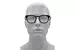 Gucci GG1859O Eyeglasses Men's Full Rim Square Shape