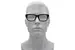 Gucci GG1865O Eyeglasses Full Rim Rectangle Shape