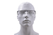 Hugo Boss 1487 Eyeglasses Men's Semi Rim Rectangle Shape