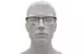 Hugo Boss 1802 Eyeglasses Men's Full Rim Rectangle Shape