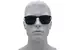 Jaguar 37506 Sunglasses Men's Rectangle Shape