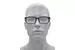 Joseph Abboud JA4091 Eyeglasses Men's Full Rim Rectangle Shape
