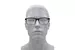 Joseph Abboud JA4104 Eyeglasses Men's Full Rim Rectangle Shape