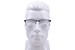 Lacoste L2217 Eyeglasses Men's Full Rim Rectangle Shape