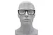 Nike 1000 Eyeglasses Full Rim Rectangle Shape