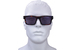 Prada PR 19WS Sunglasses Men's Rectangle Shape