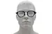 Prada PR C05V Eyeglasses Men's Full Rim