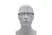 Puma PU0519O Eyeglasses Men's Semi Rim Rectangle Shape