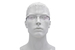 Pure Airlock Endless Eyeglasses Rimless Rectangle Shape