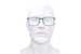 Tom Ford TF5865-B Eyeglasses Full Rim Rectangle Shape