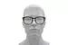 Tonino Lamborghini TL002 Eyeglasses Men's Full Rim Rectangle Shape