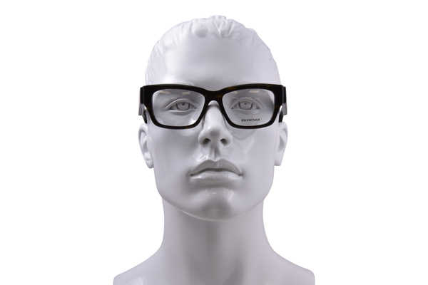  Balenciaga BB0376O Eyeglasses Men's Full Rim Rectangle Shape 