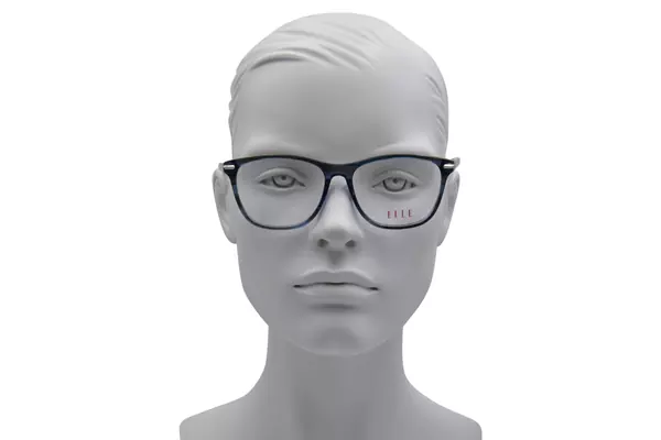  Elle 13544 Eyeglasses Women's Full Rim Square Shape 