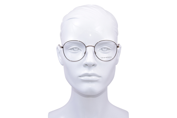  Emporio Armani EA1144 Eyeglasses Women's Full Rim Round Shape 
