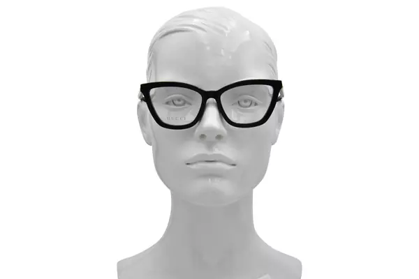  Gucci GG1686O Eyeglasses Women's Full Rim Cat Eye 