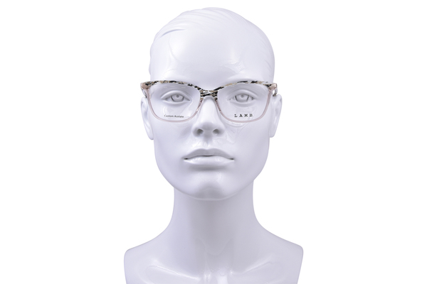  L.A.M.B. LA112 Eyeglasses Women's Full Rim Square Shape 