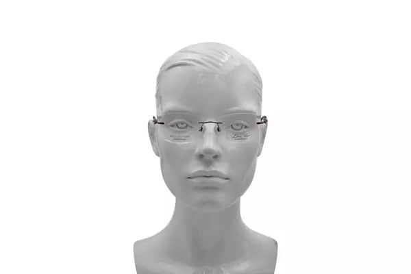  Line Art by Charmant XL2154 Eyeglasses Rimless Titanium Optical Frame 