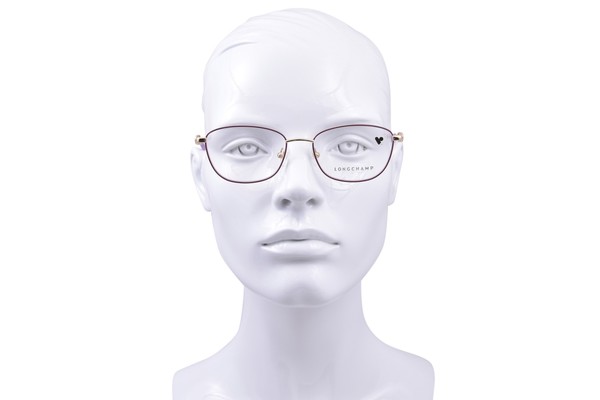  Longchamp LO2128 Eyeglasses Women's Full Rim Rectangle Shape 