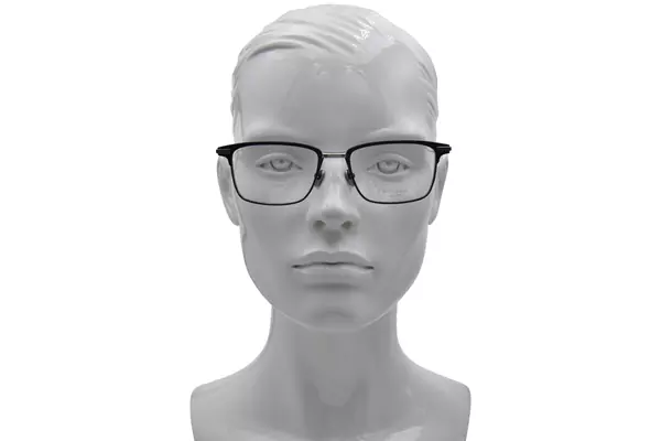  Masunaga Flatiron Eyeglasses Full Rim Rectangle Shape 