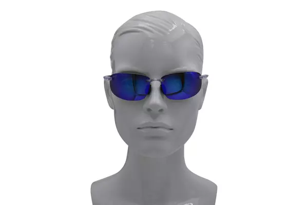  Maui Jim Polarized Hookipa Sunglasses Men's Wrap Style 