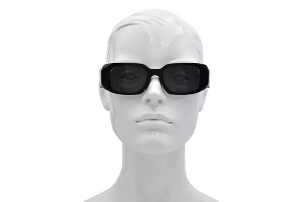  Prada PR 17WS Sunglasses Women's Rectangle Shape 