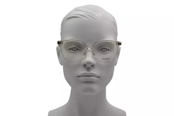  Saint Laurent SL M162 Eyeglasses Women's Full Rim Square Shape 