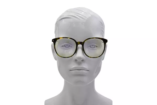  Tom Ford FT5671-F-B Eyeglasses Women's Full Rim Round Shape 