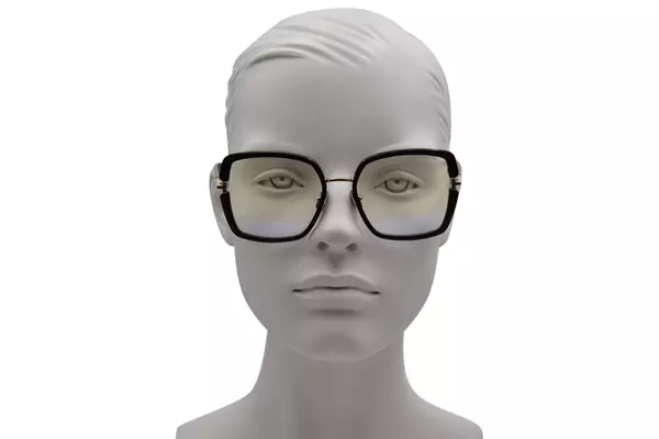  Tom Ford FT5985-B Eyeglasses Women's Full Rim Square Shape 