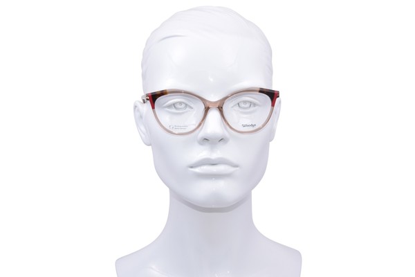  Woodys Basilio Eyeglasses Women's Full Rim Cat Eye 