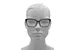 Betsey Johnson Funfetti Eyeglasses Women's Full Rim Rectangle Shape