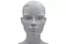 Eyevan Grain Eyeglasses Rimless Rectangle Shape