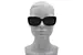 Gucci GG1979S Sunglasses Women's Full Rim Rectangle Shape