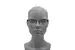Judith Leiber Couture Rhythm Eyeglasses Women's Semi Rim Cat Eye