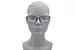 Moncler ME3004D Eyeglasses Full Rim Rectangle Shape