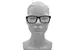 Nike 1000 Eyeglasses Full Rim Rectangle Shape
