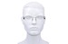 Porsche Design P8210 Eyeglasses Semi Rim Square Shape